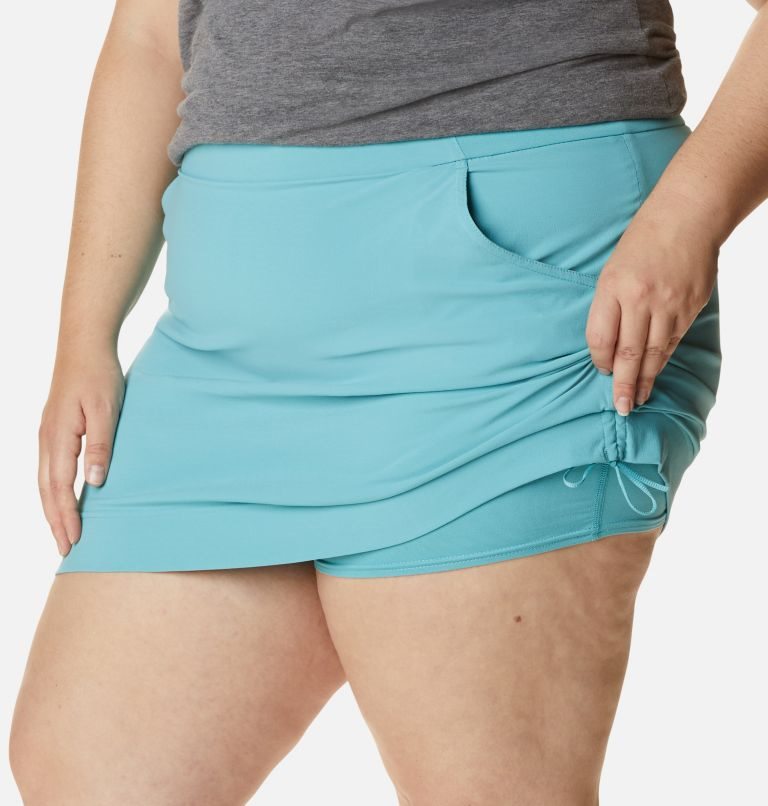 Women's Columbia Anytime Casual Skorts Turquoise | Plus Size CA-AL604